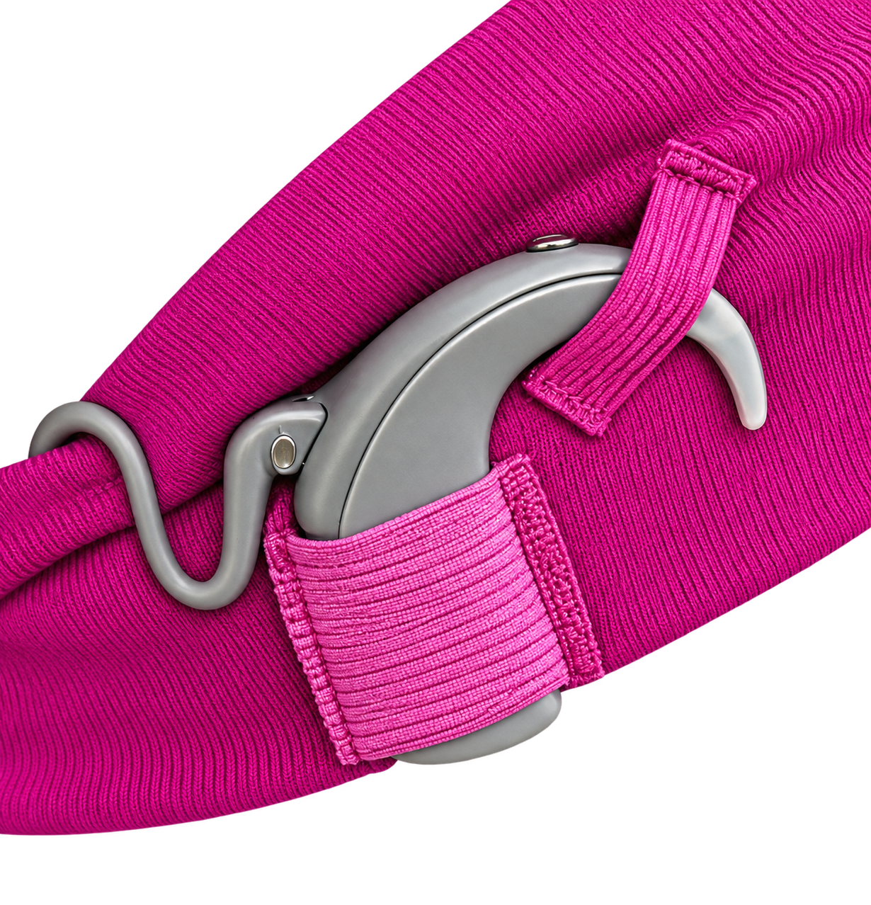 EarFree headband holder securing a cochlear implant processor