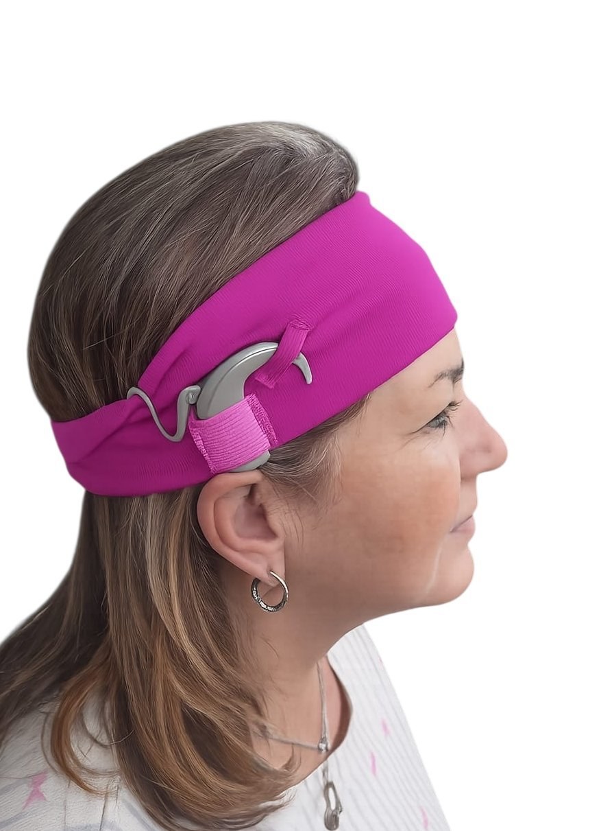Adult Pleated Headbands, 5 Pack