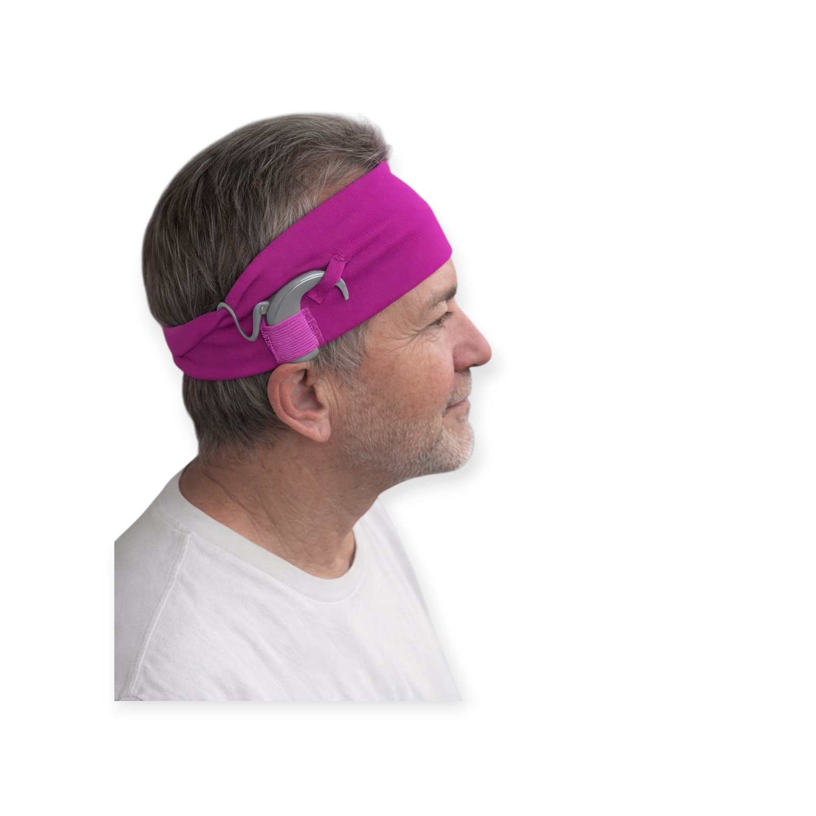 Adult Pleated Cochlear Implant Headbands Pack of 5, view 6