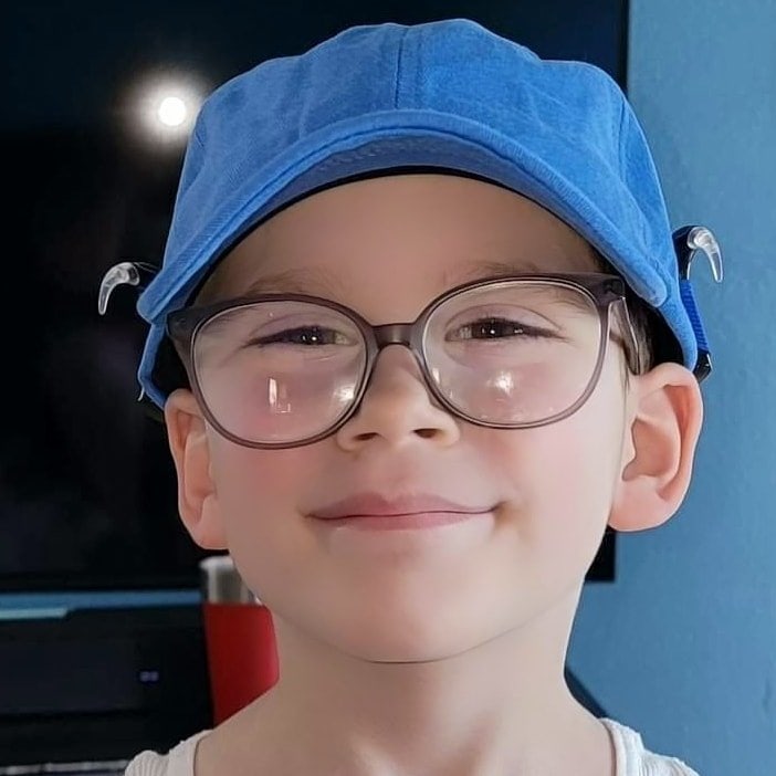 Cochlear Implant Hat for Kids-Fits Most BTE Processor Hat Nucleus7, N6, Med El (4-7 Years), view 5