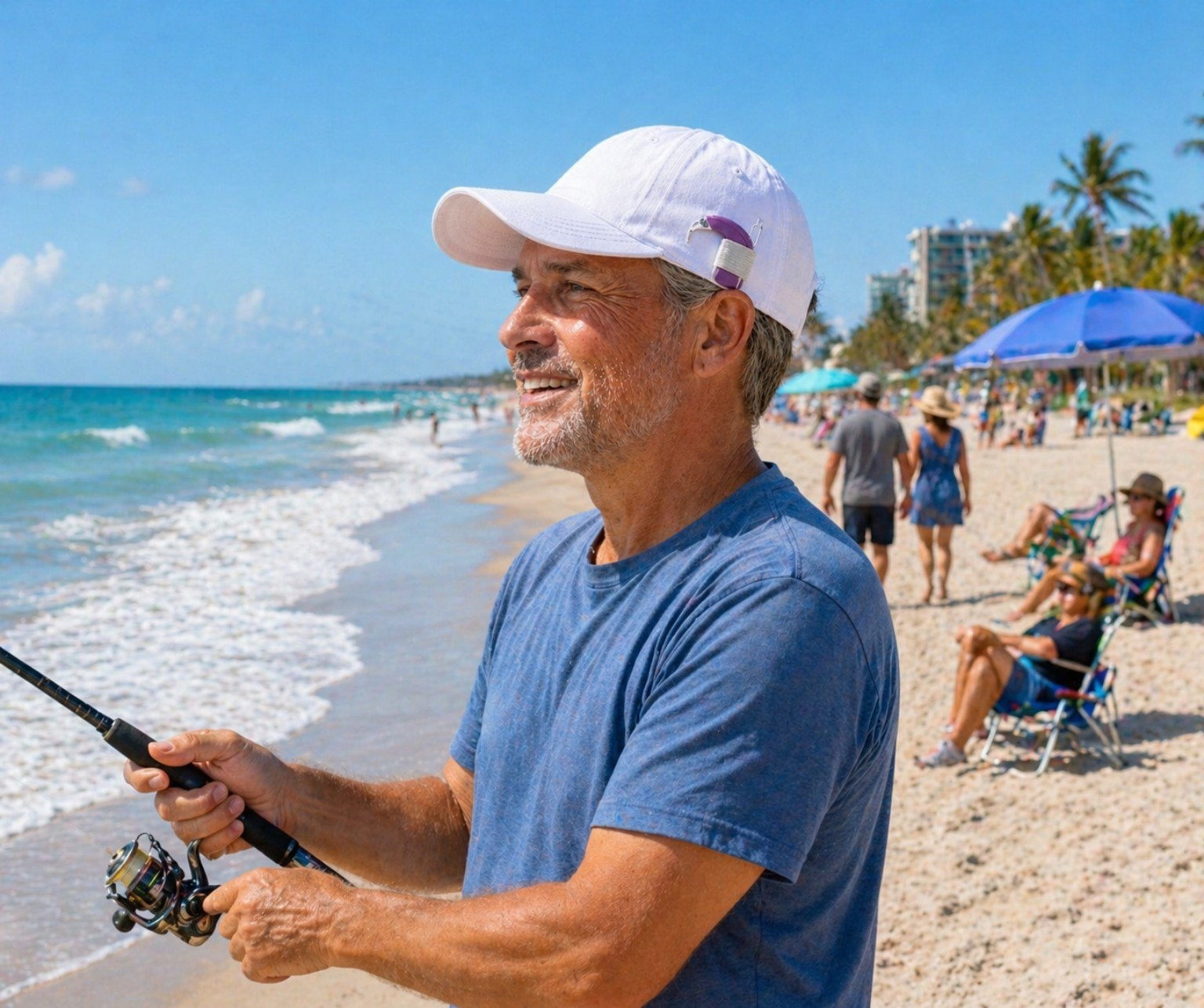 Quick-dry EarFree cochlear implant hat for an active outdoor routine