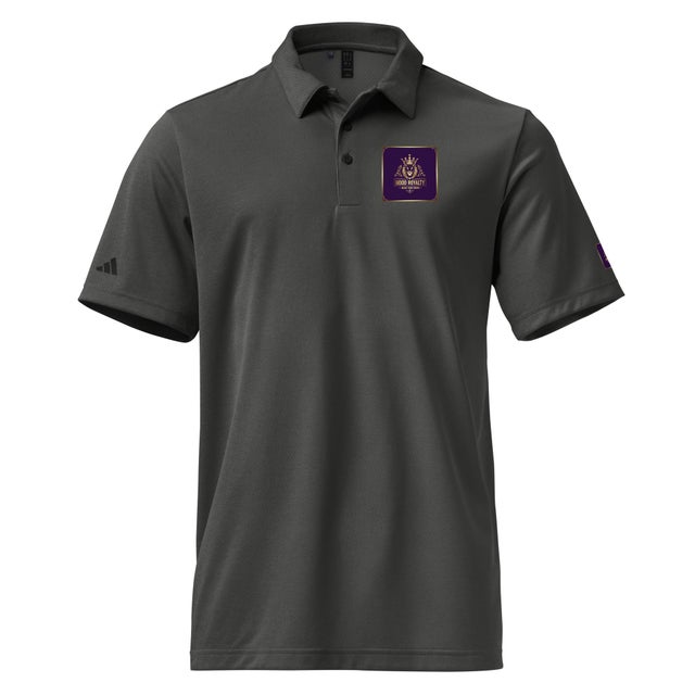 Hood Royalty Adidas Space Dyed Polo