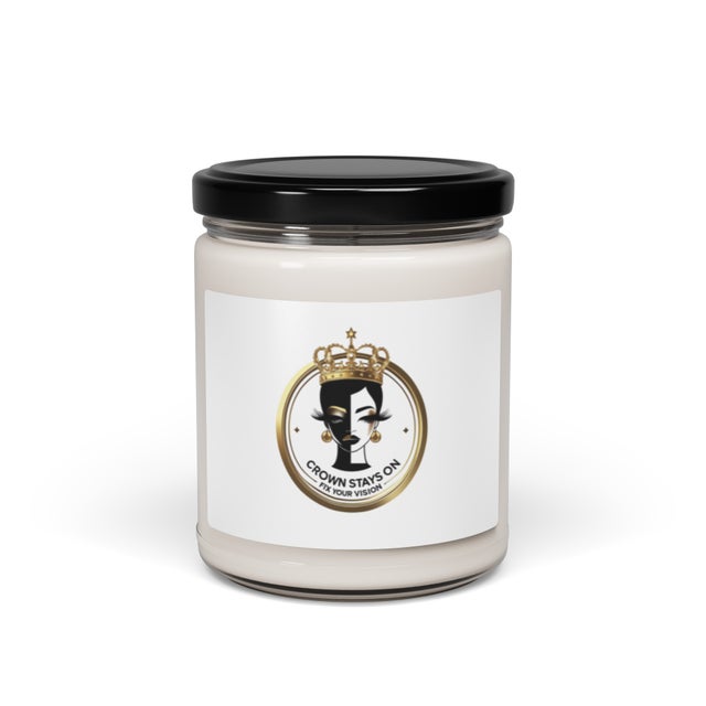 Crown Stays On Apple Harvest Scented soy candle