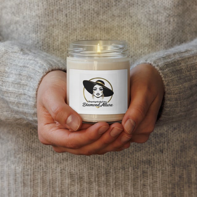 Unapologetically Extra Cinnamon Vanilla Scented soy candle