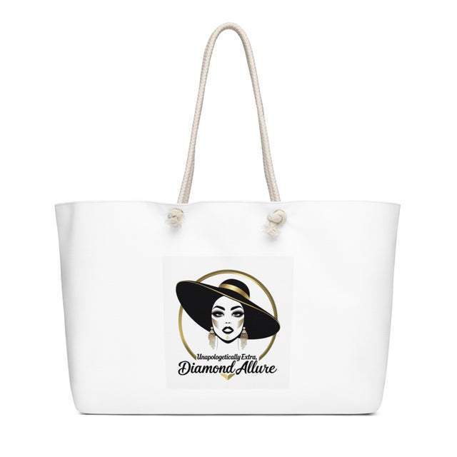 Unapologetically Extra Oversized weekender bag