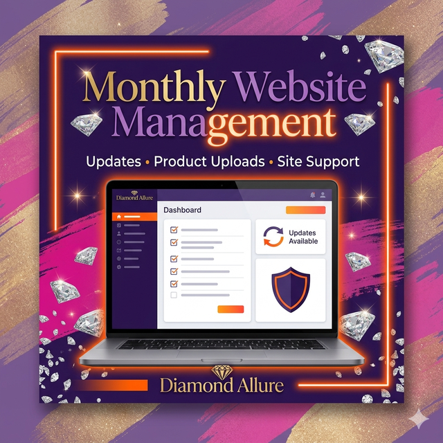 Monthly Website Management