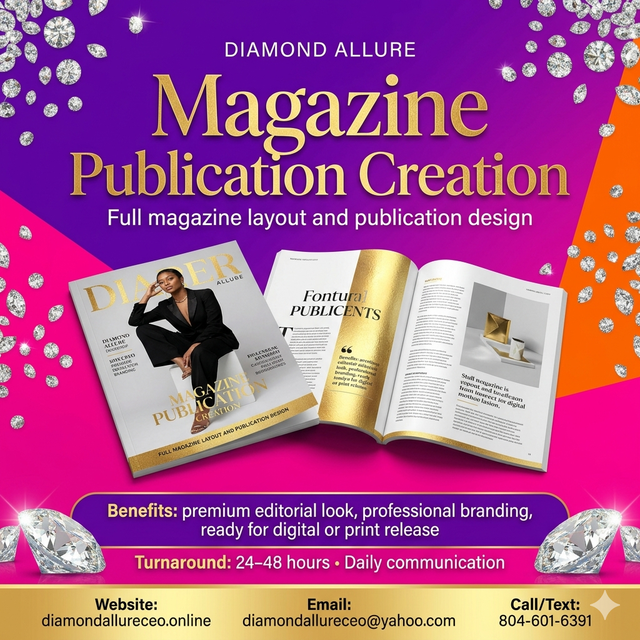 Magazine Publication Creation