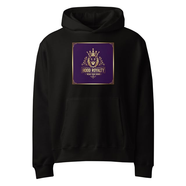 Hood Royalty Oversized heavyweight hoodie