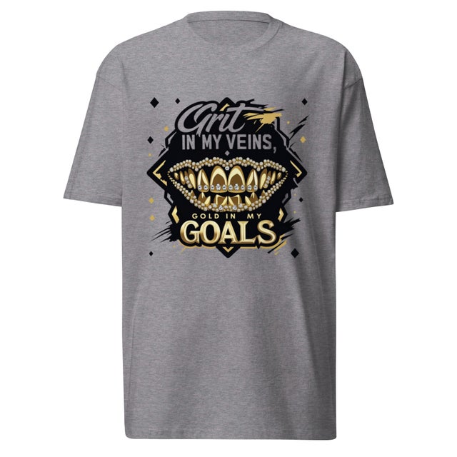 Grit In My Veins Men’s premium heavyweight tee