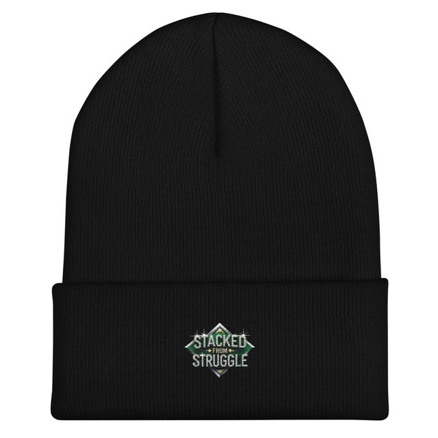 Stacked From Struggle D3 Cuffed Beanie