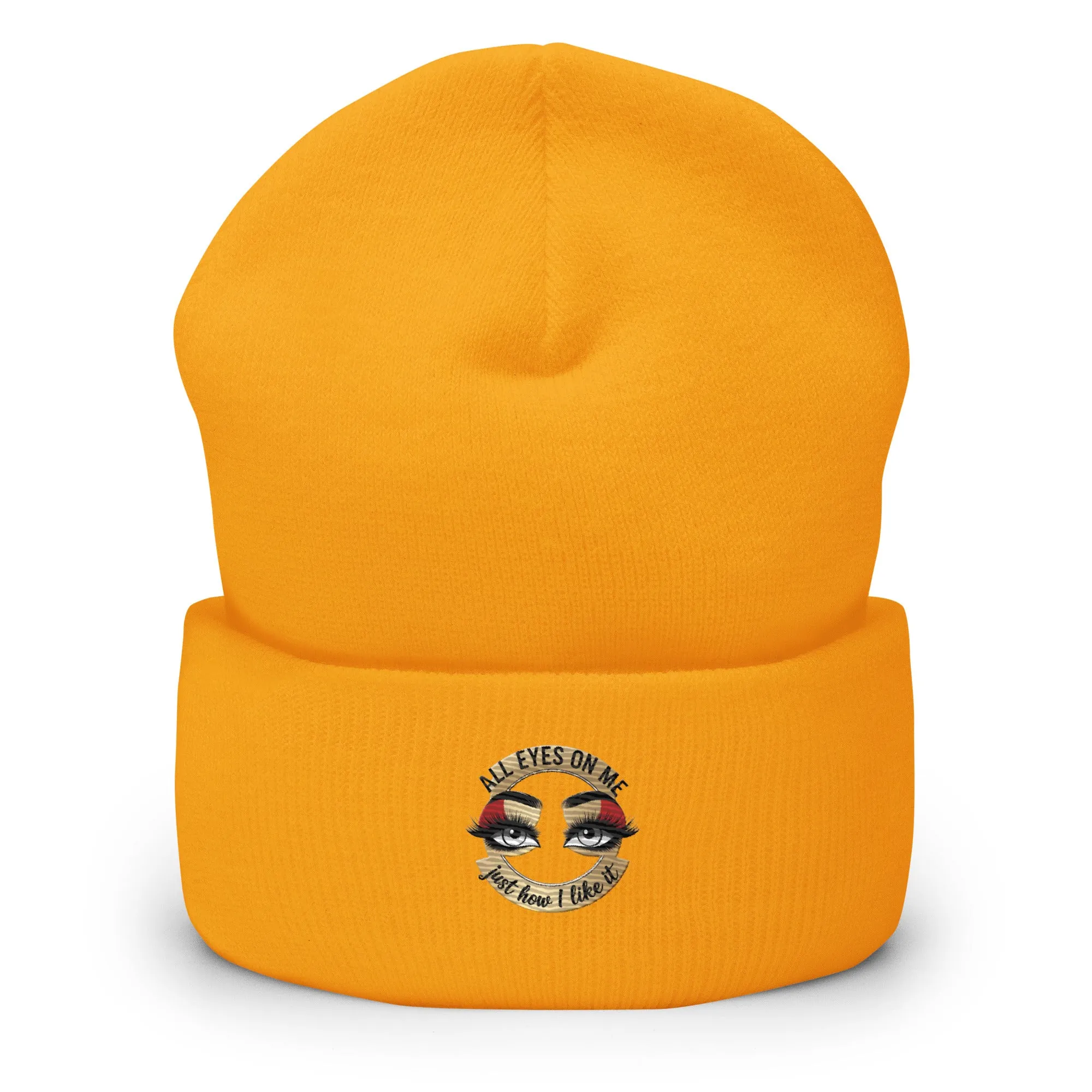 All Eyes On Me Cuffed Beanie from Dyme Squad