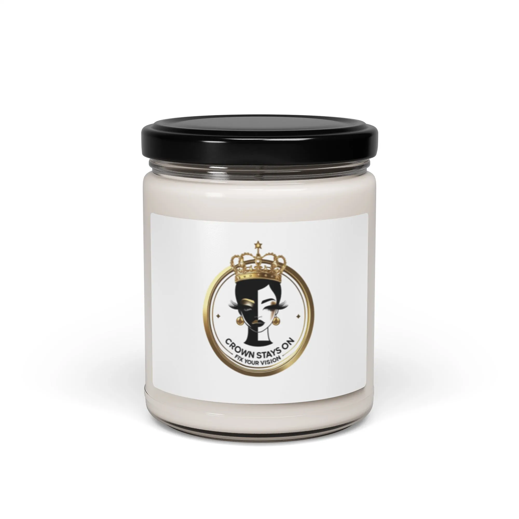 Crown Stays On Apple Harvest Scented Soy Candle from Dyme Squad