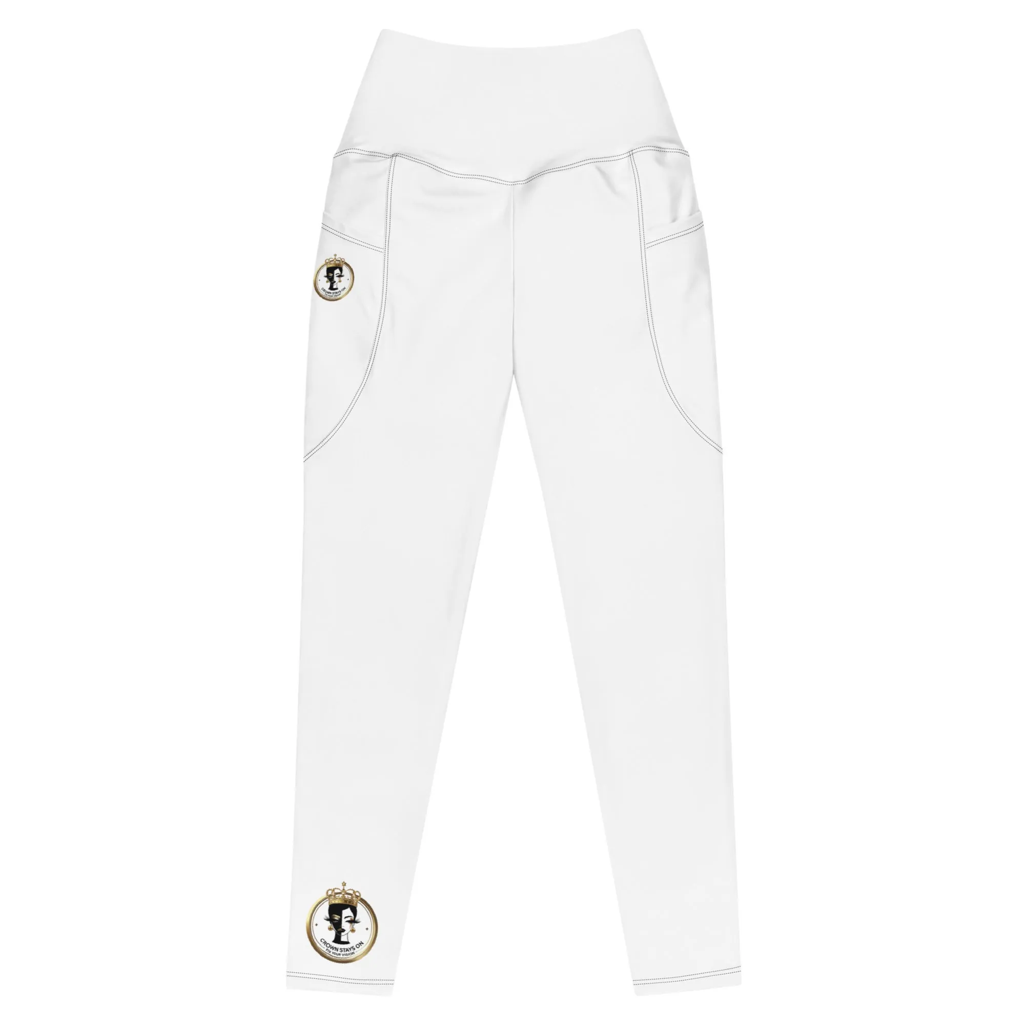 Crown Stays On Leggings With Pockets from Dyme Squad