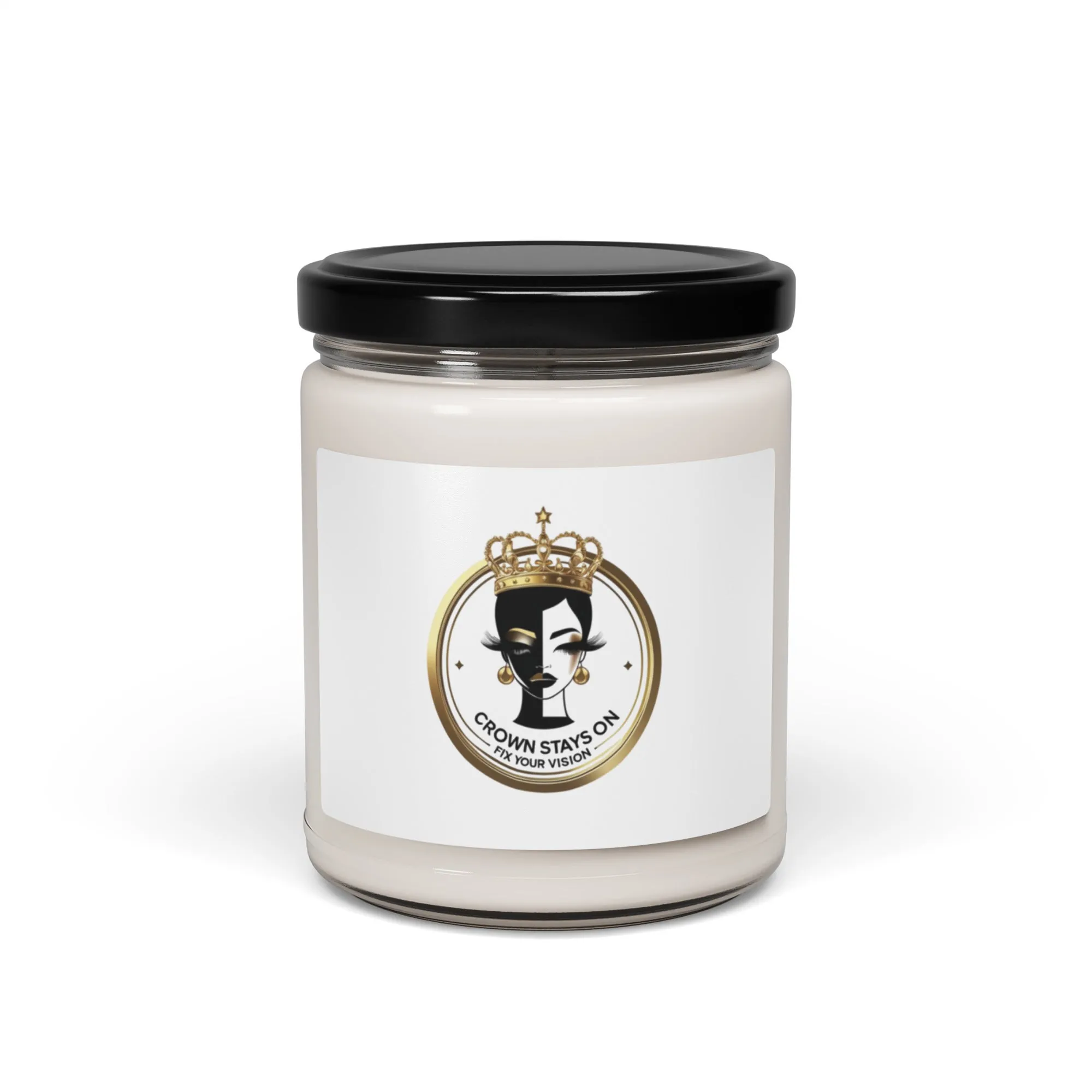 Crown Stays On White Sage And Lavender Scented Soy Candle from Dyme Squad