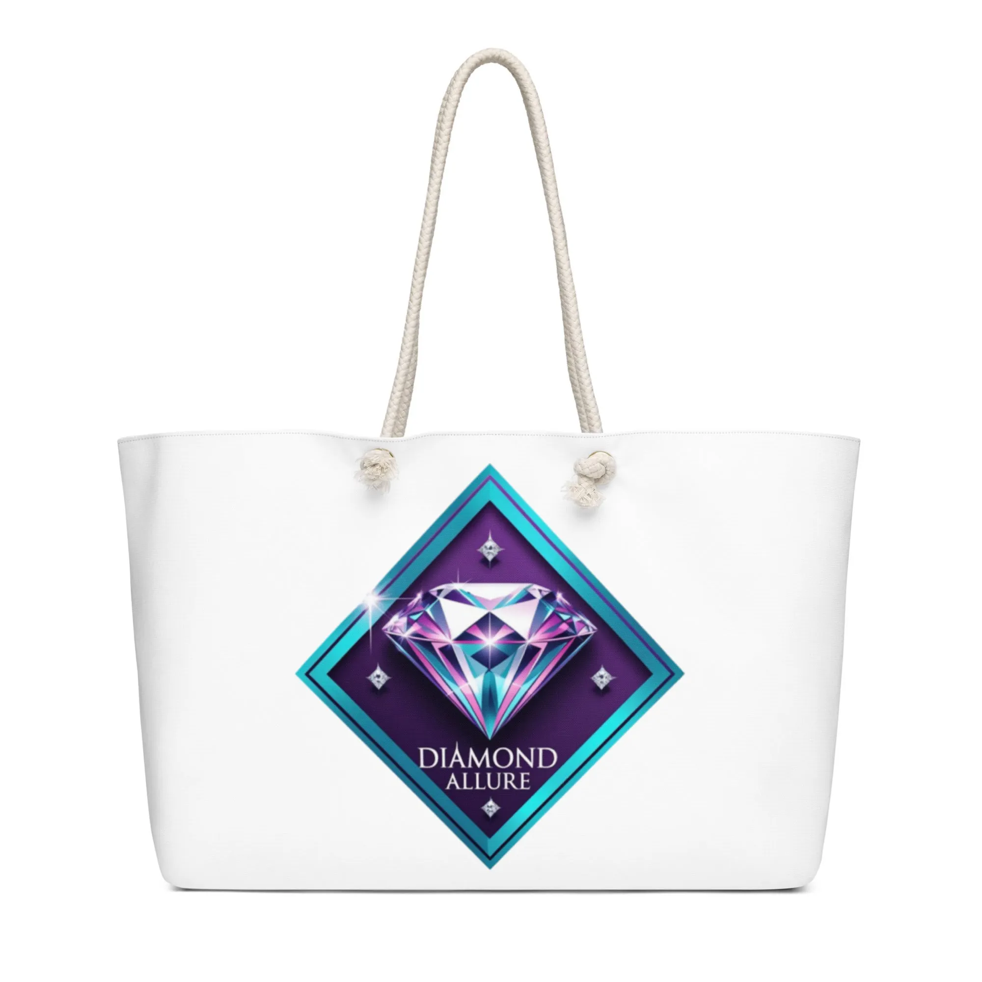Diamond Allure Oversized Weekender Bag from Dyme Squad