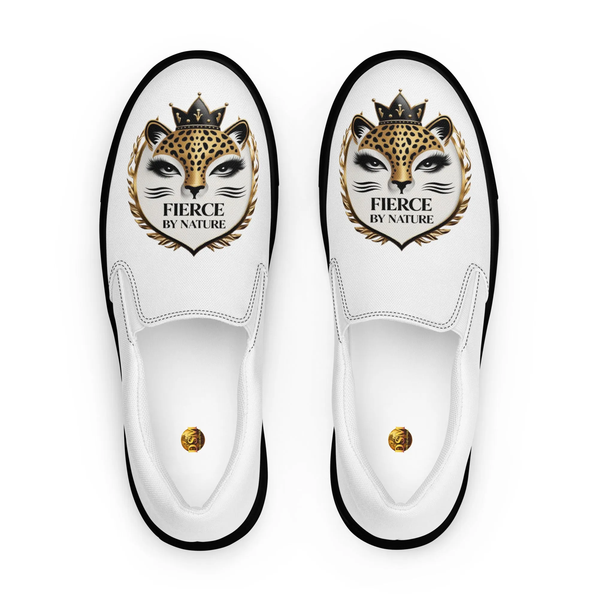 Fierce By Nature Women S Slip On Canvas Shoes from Dyme Squad