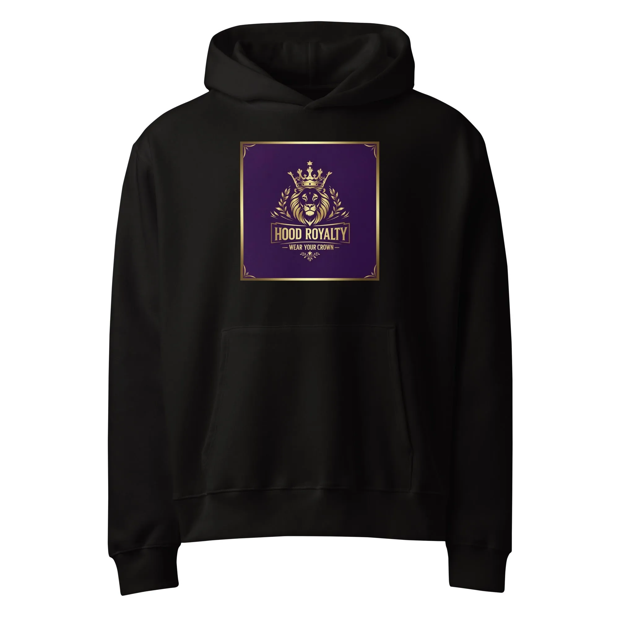 Hood Royalty Oversized Heavyweight Hoodie from Dyme Squad