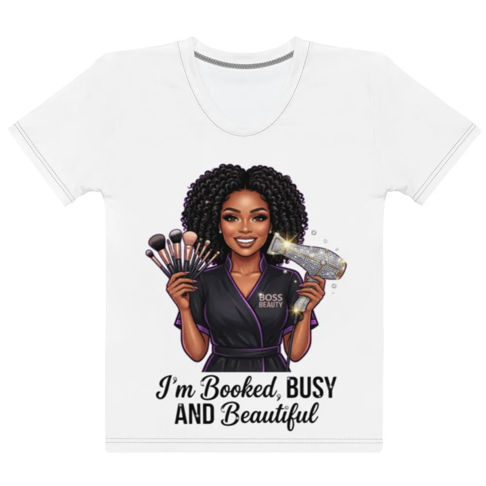 I M Booked Busy And Beautiful Women S T Shirt from Dyme Squad