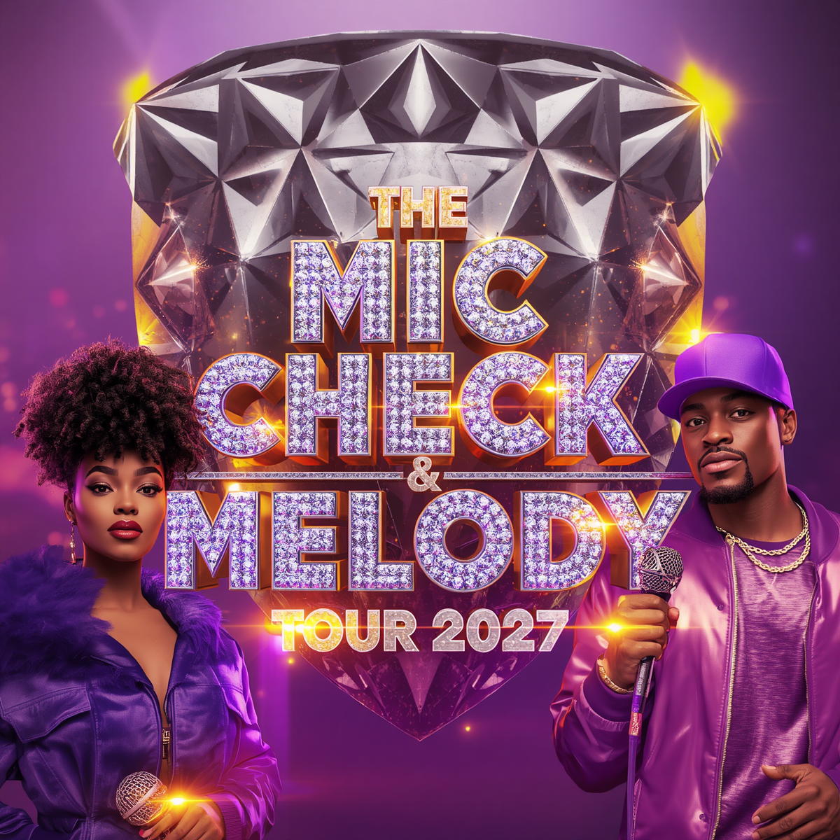 Mic Check Melody Tour 2027 from Dyme Squad