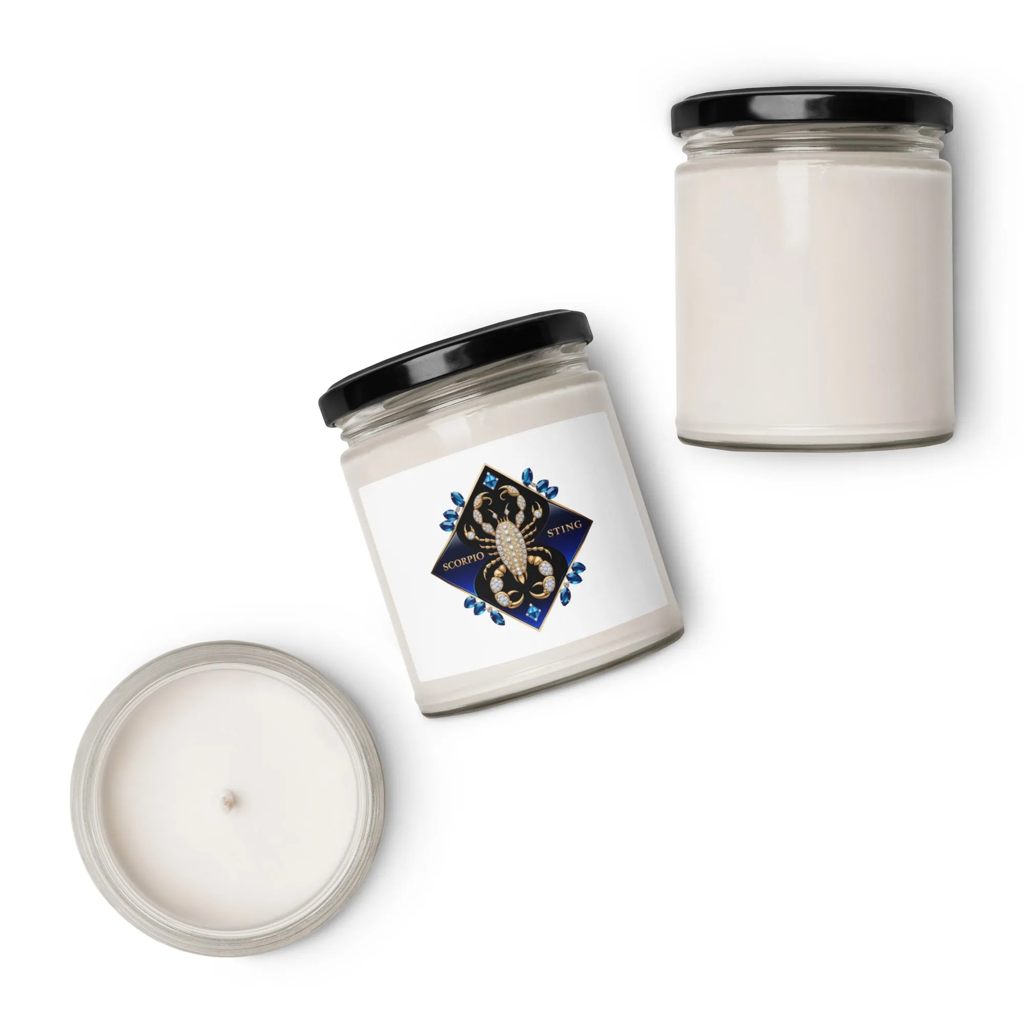 Scorpio Sting Scented Soy Candles from Dyme Squad