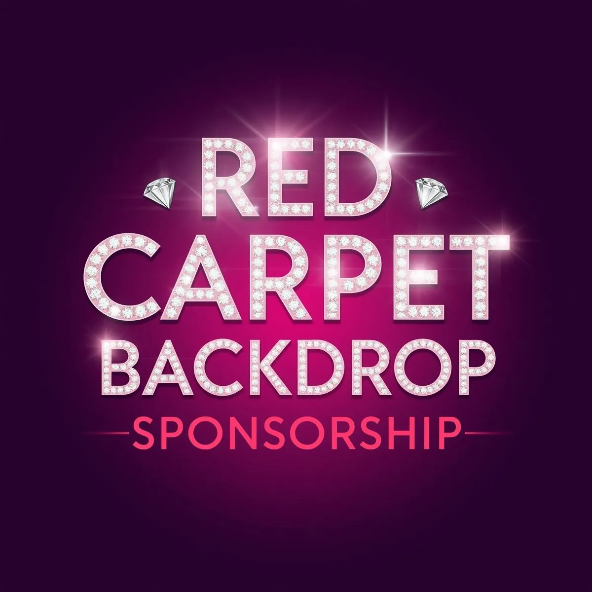Sis Red Carpet Backdrop Sponsorship from Dyme Squad