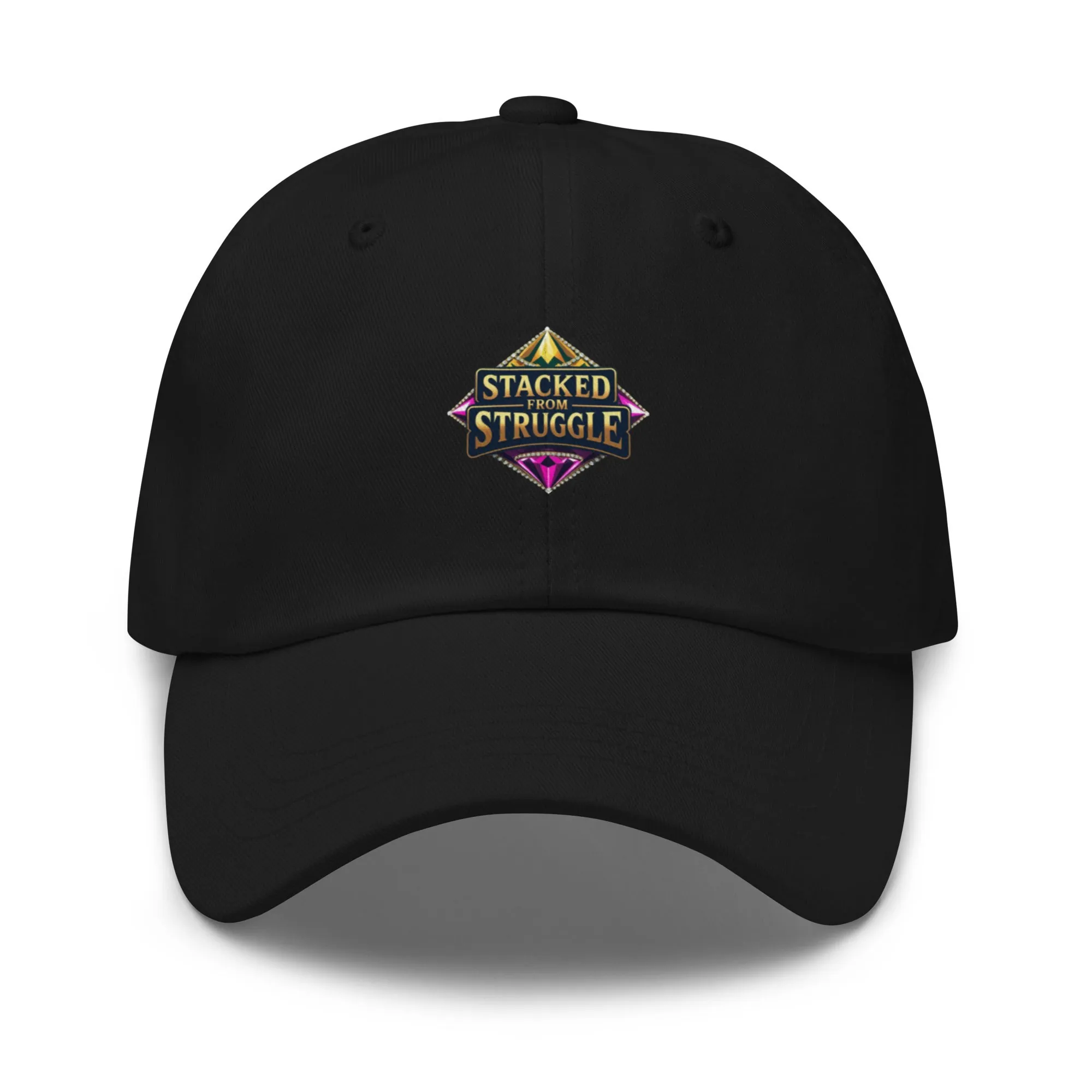 Stacked From Struggle D4 Dad Hat from Dyme Squad