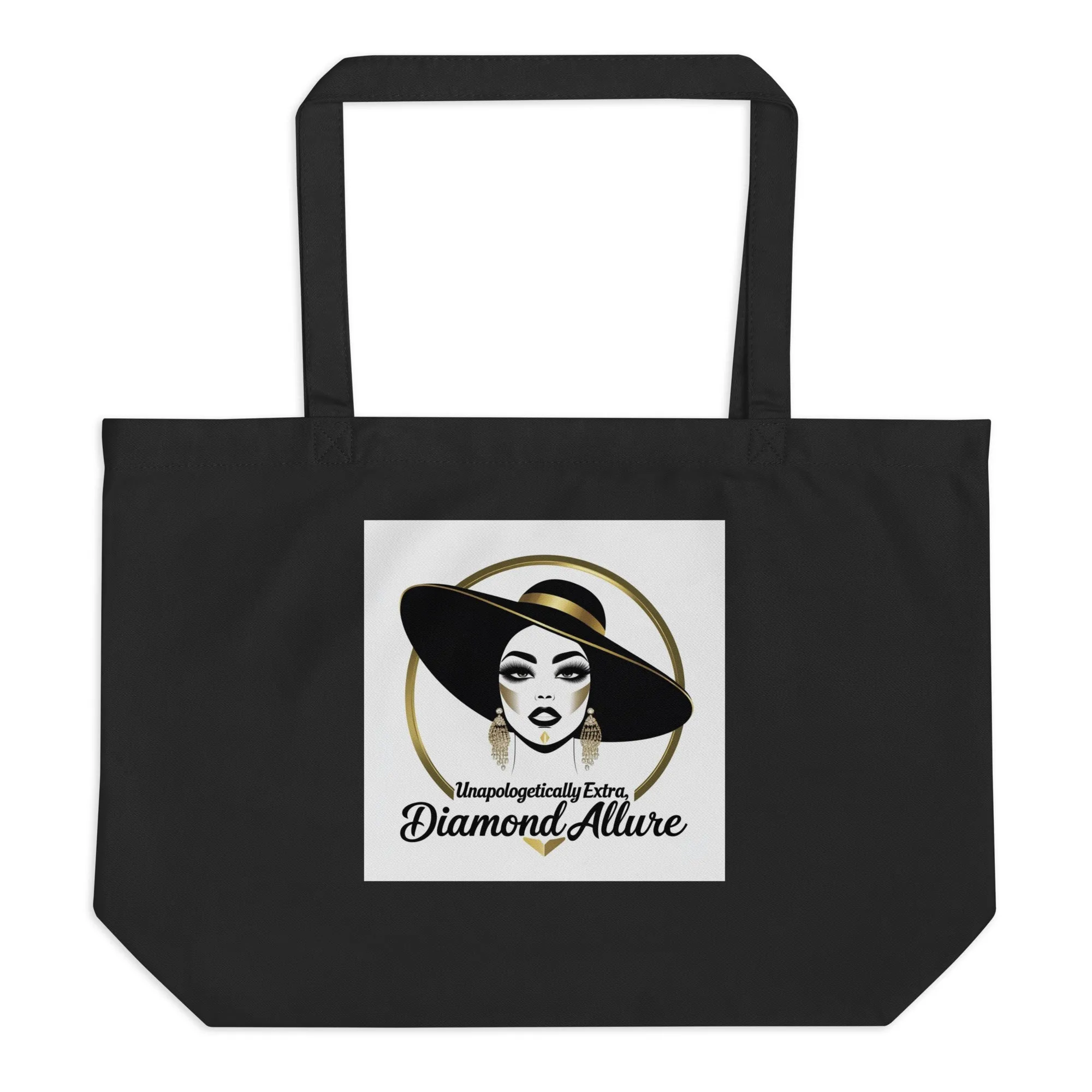 Unapologetically Extra Large Organic Tote Bag from Dyme Squad