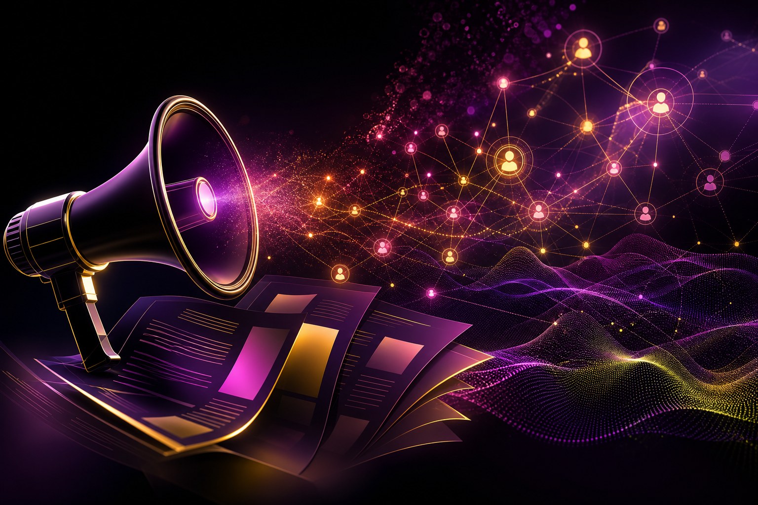 Audience-focused media and promotion materials for an artist release