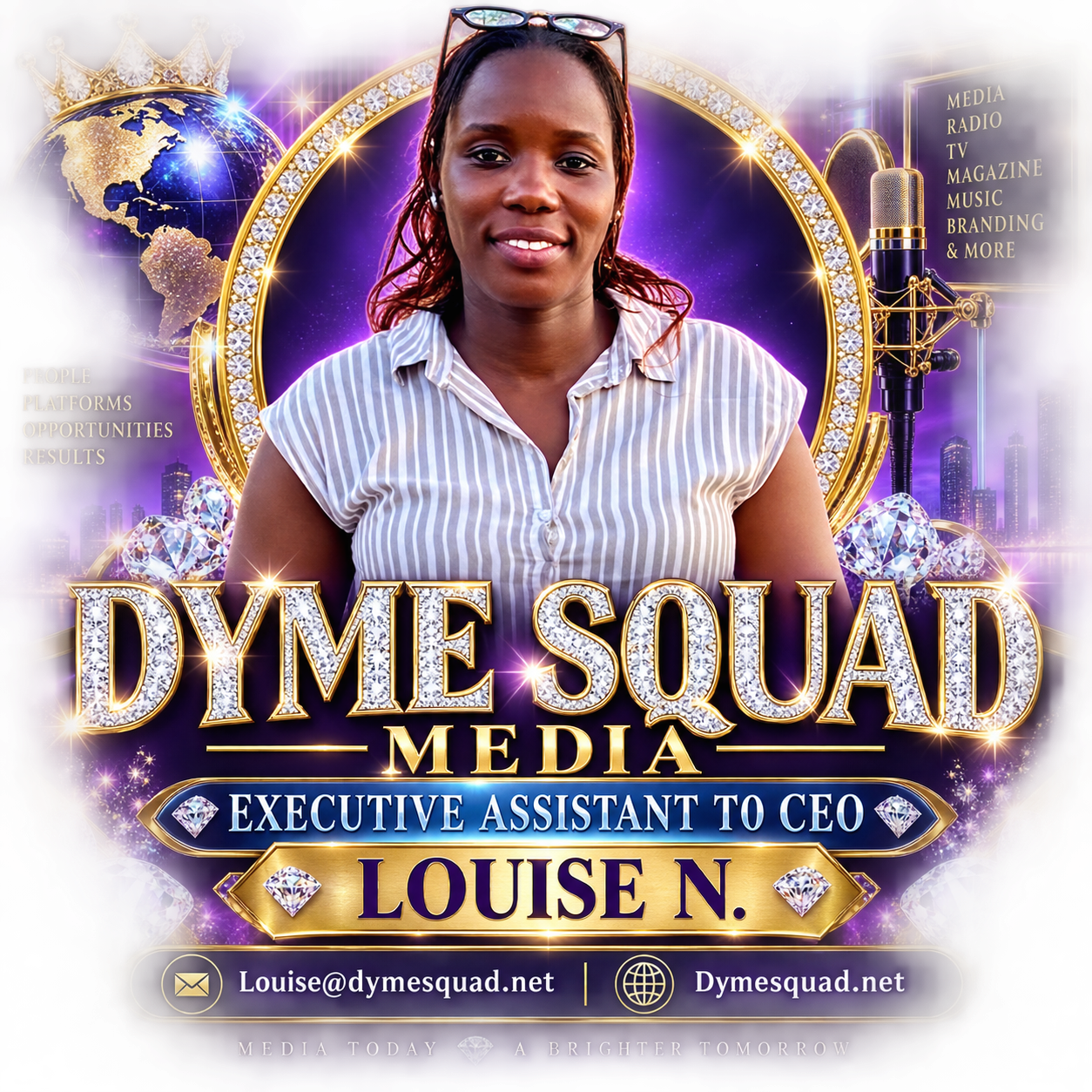 Louise N., Executive Assistant to CEO at Dyme Squad Music