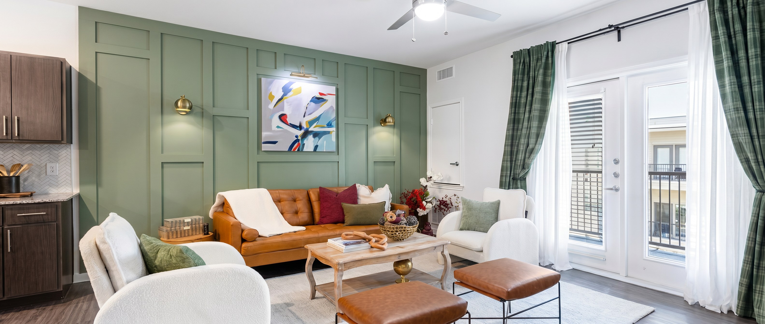 A bright, carefully finished E8 Luxury Living interior