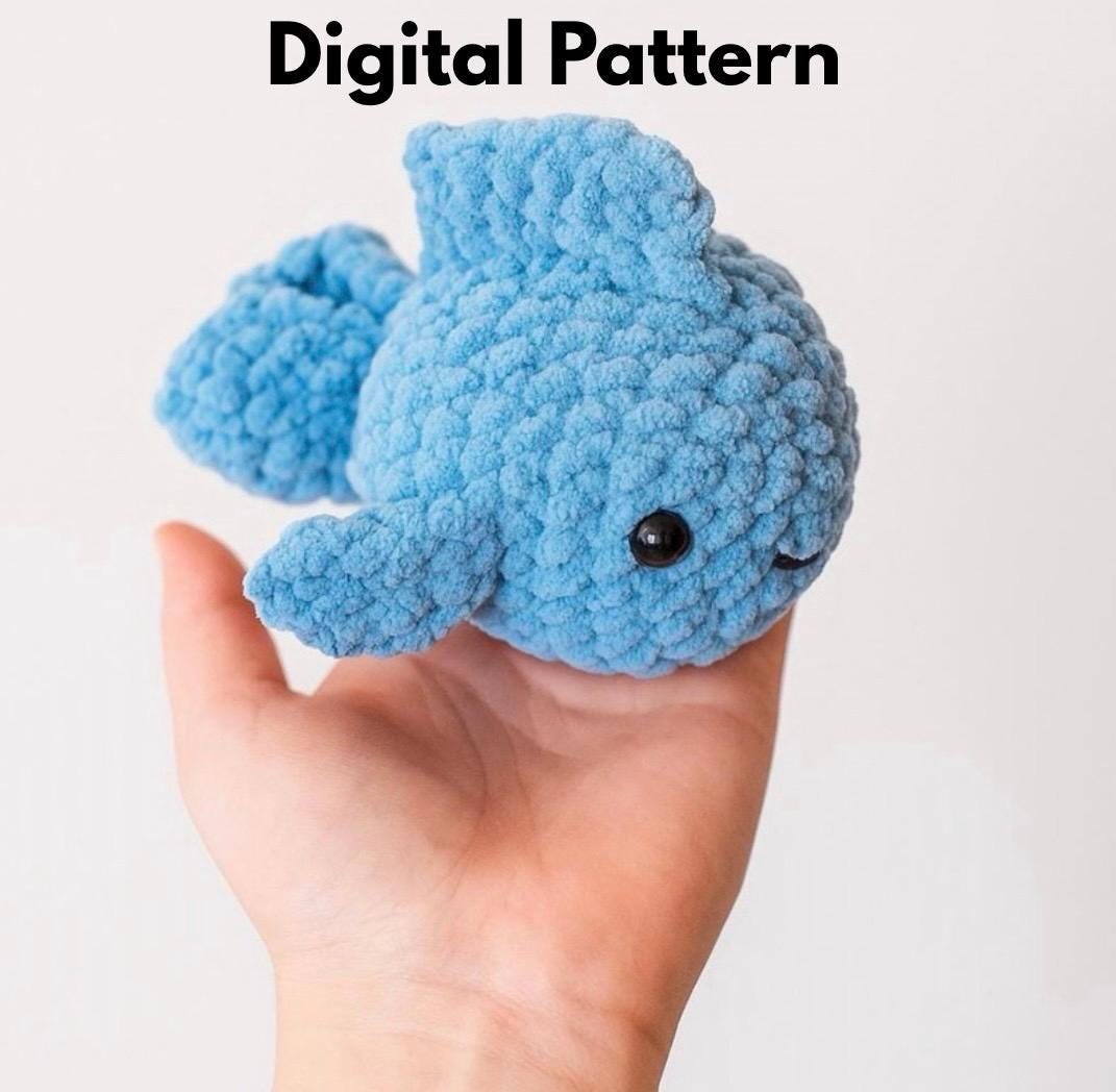 Crochet Fish Amigurumi Pattern (PDF) | Finley the Fish plushie