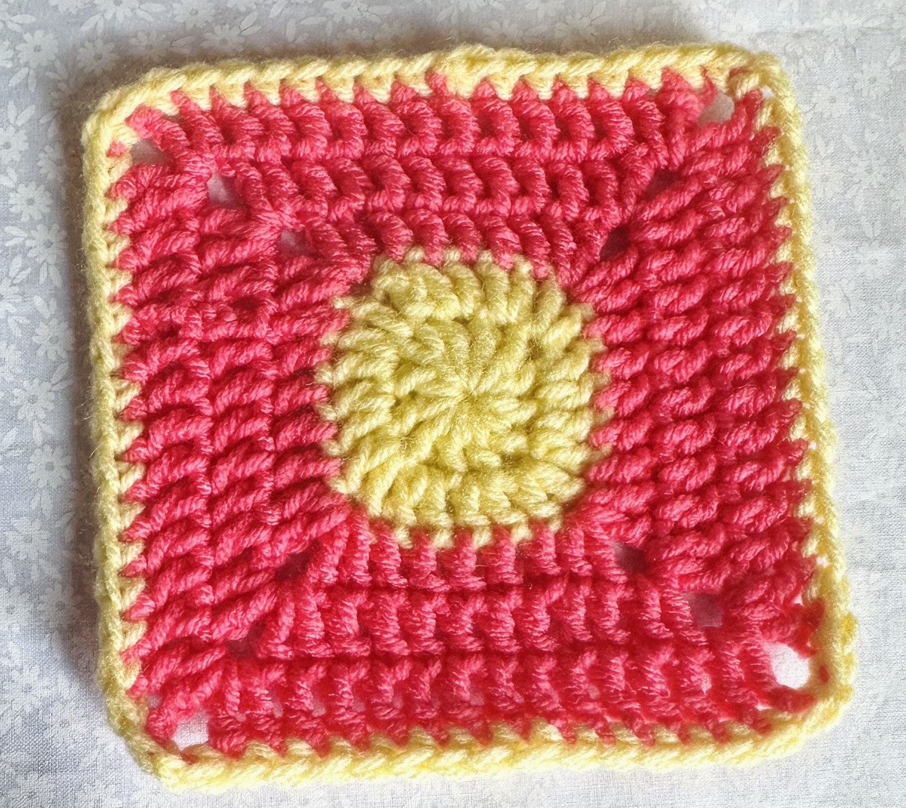 Polka Dot Granny Square, view 3