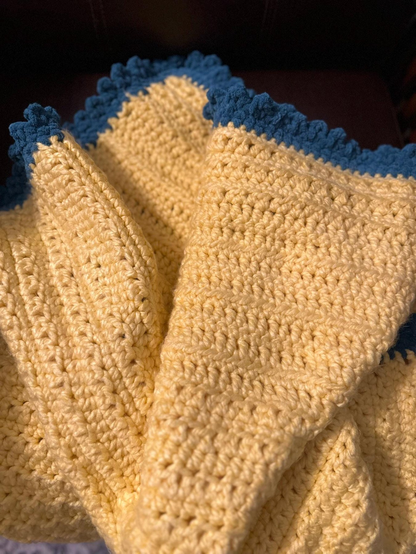 Chunky Crochet Blanket Pattern, view 6