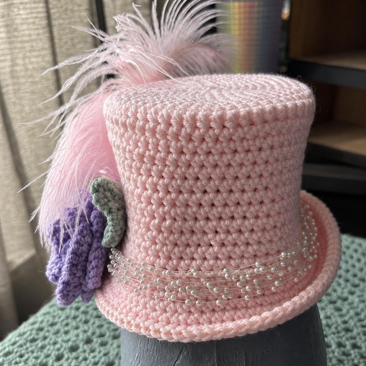 Crochet Victorian Steampunk Hat Base Pattern