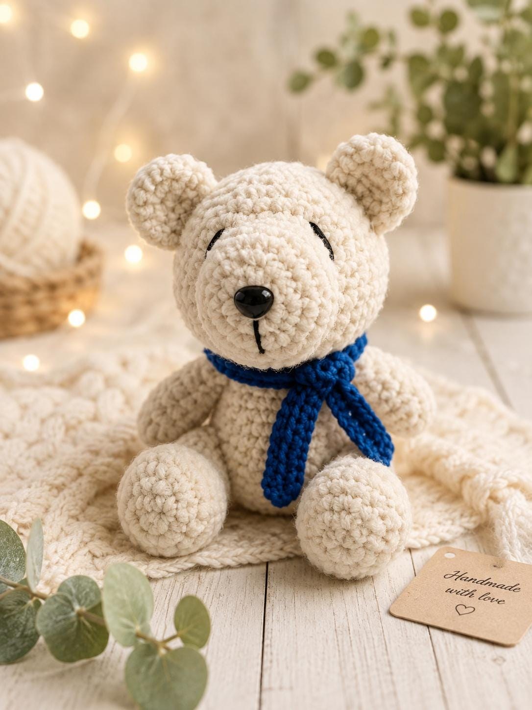 Crochet Teddy Bear Pattern, view 3