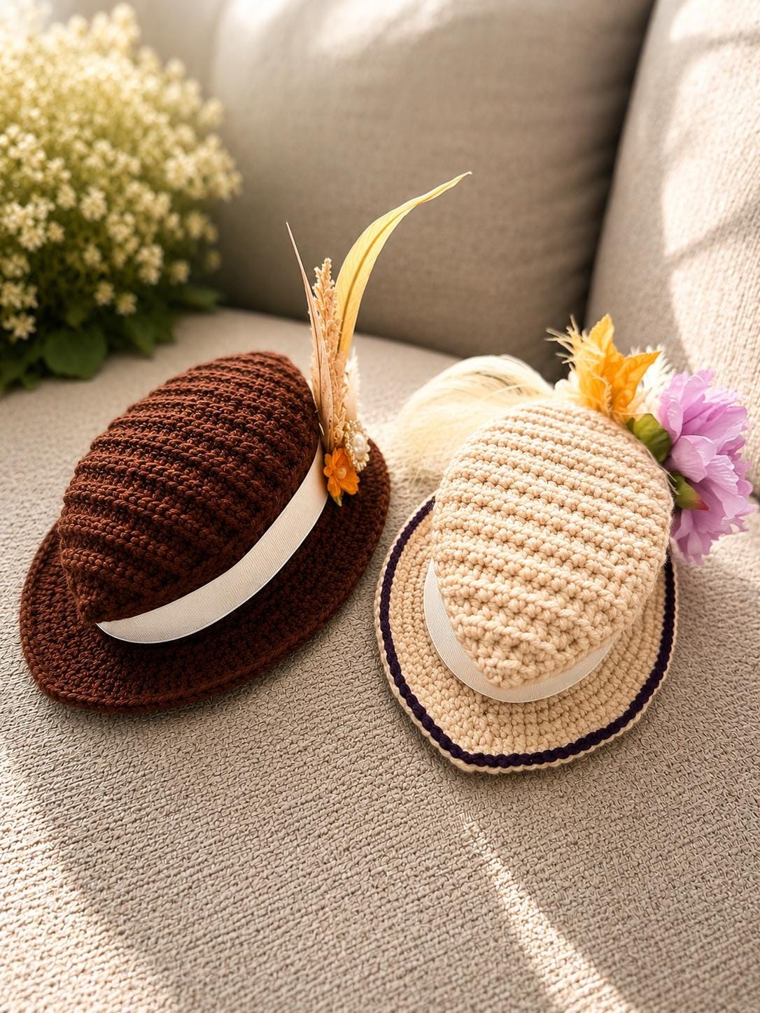 Victorian Teardrop Hat, view 2