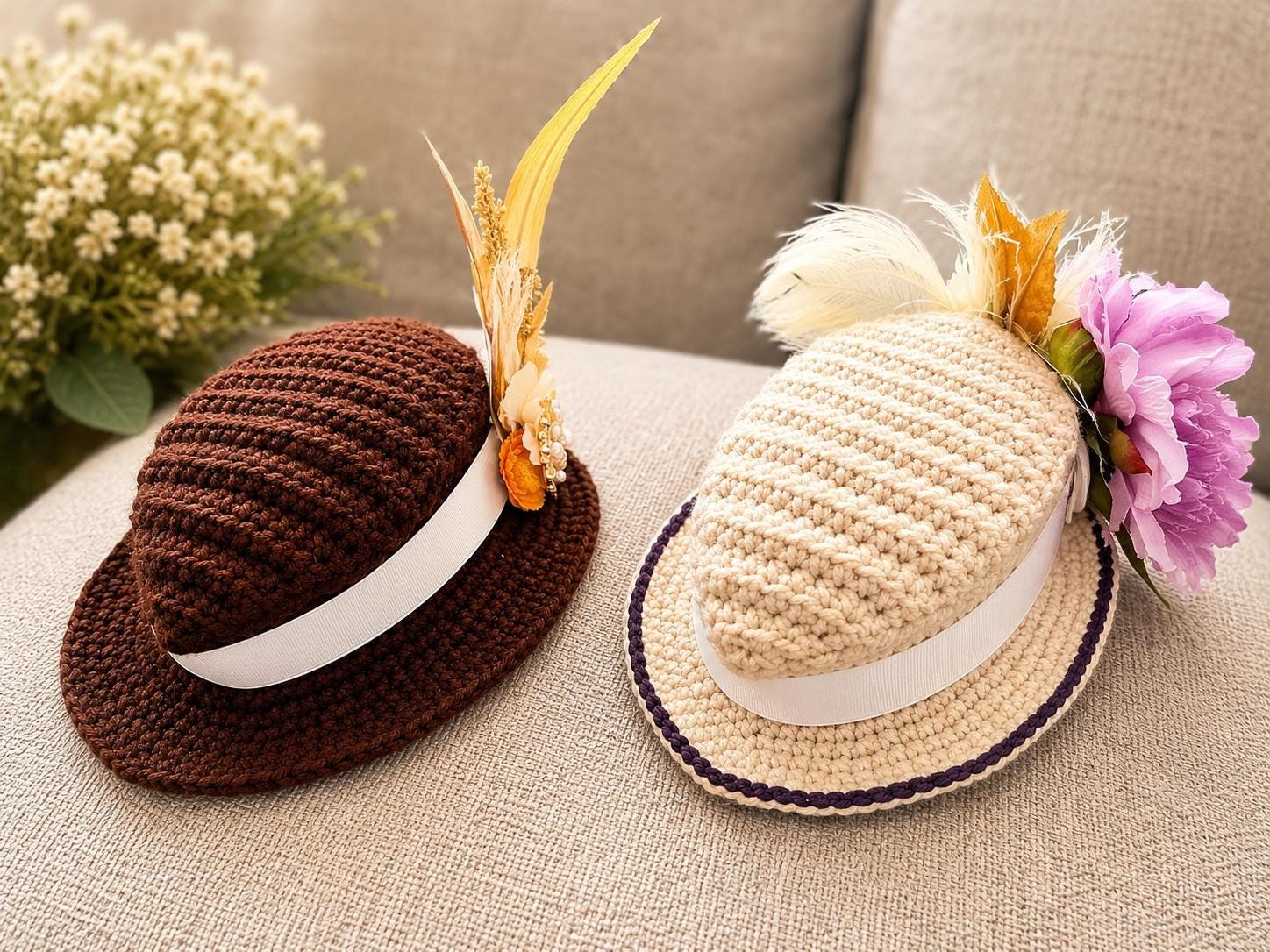 Victorian Teardrop Hat, view 5