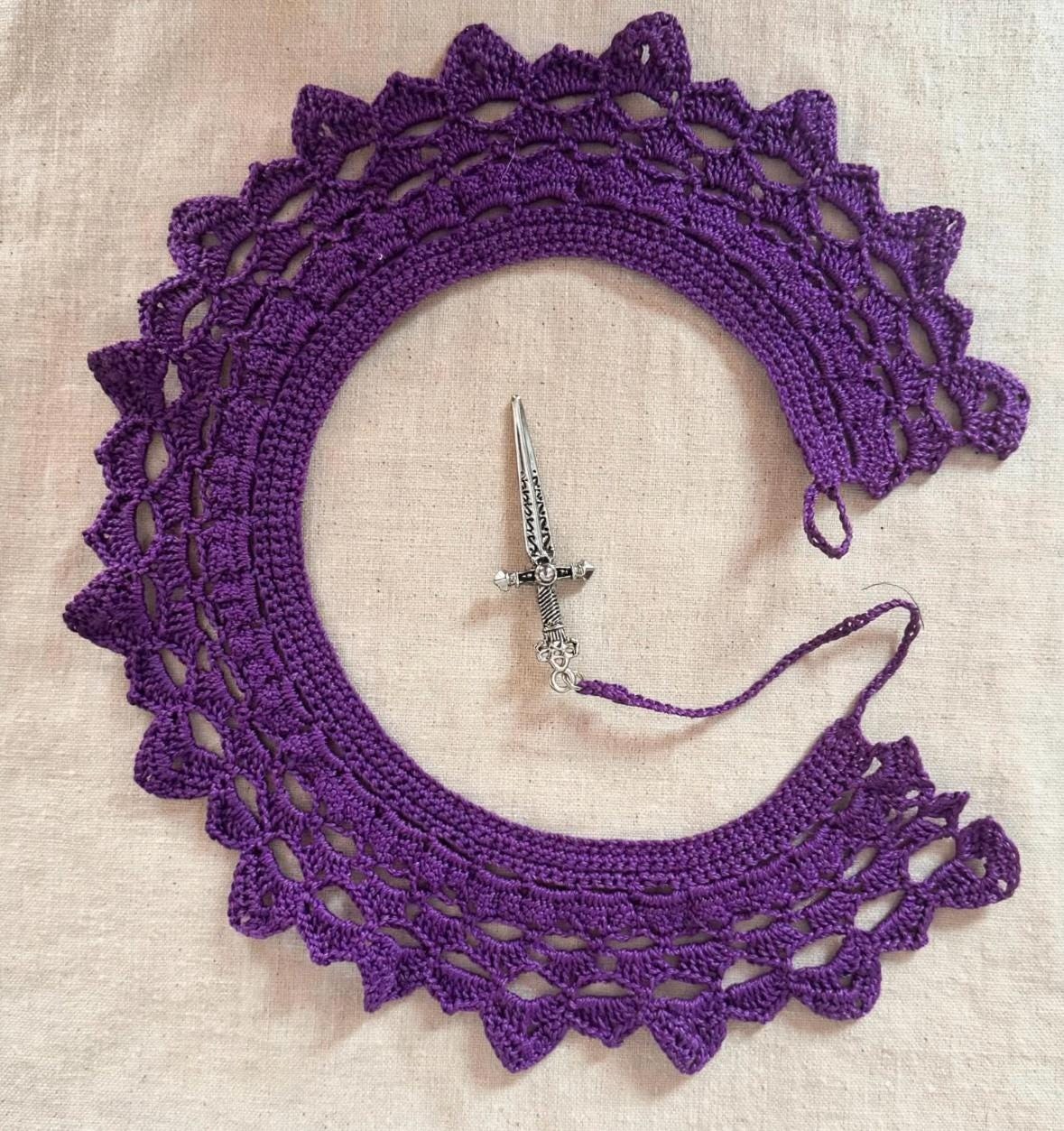 Victorian Lace Collar, view 2