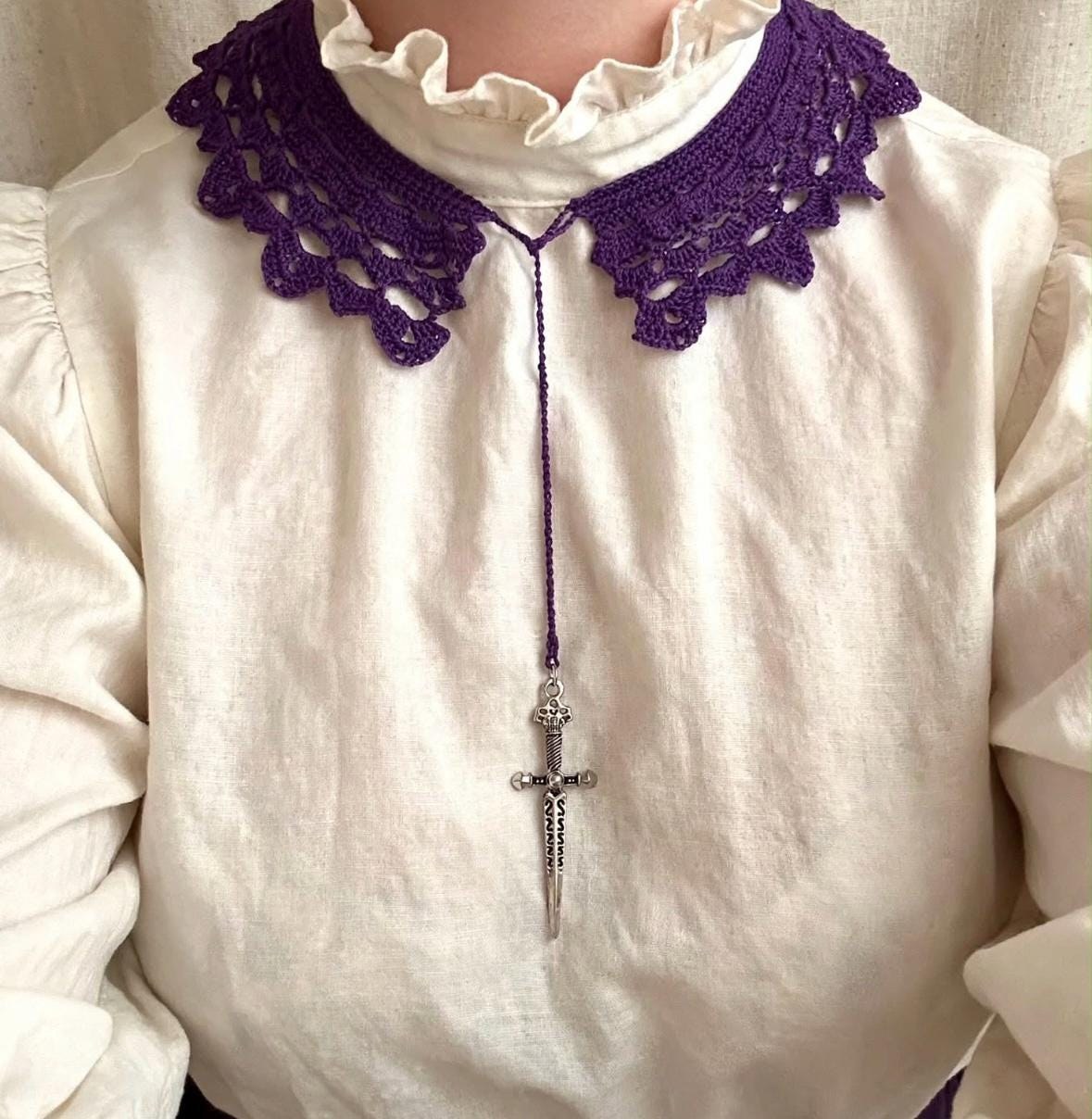 Victorian Lace Collar, view 3