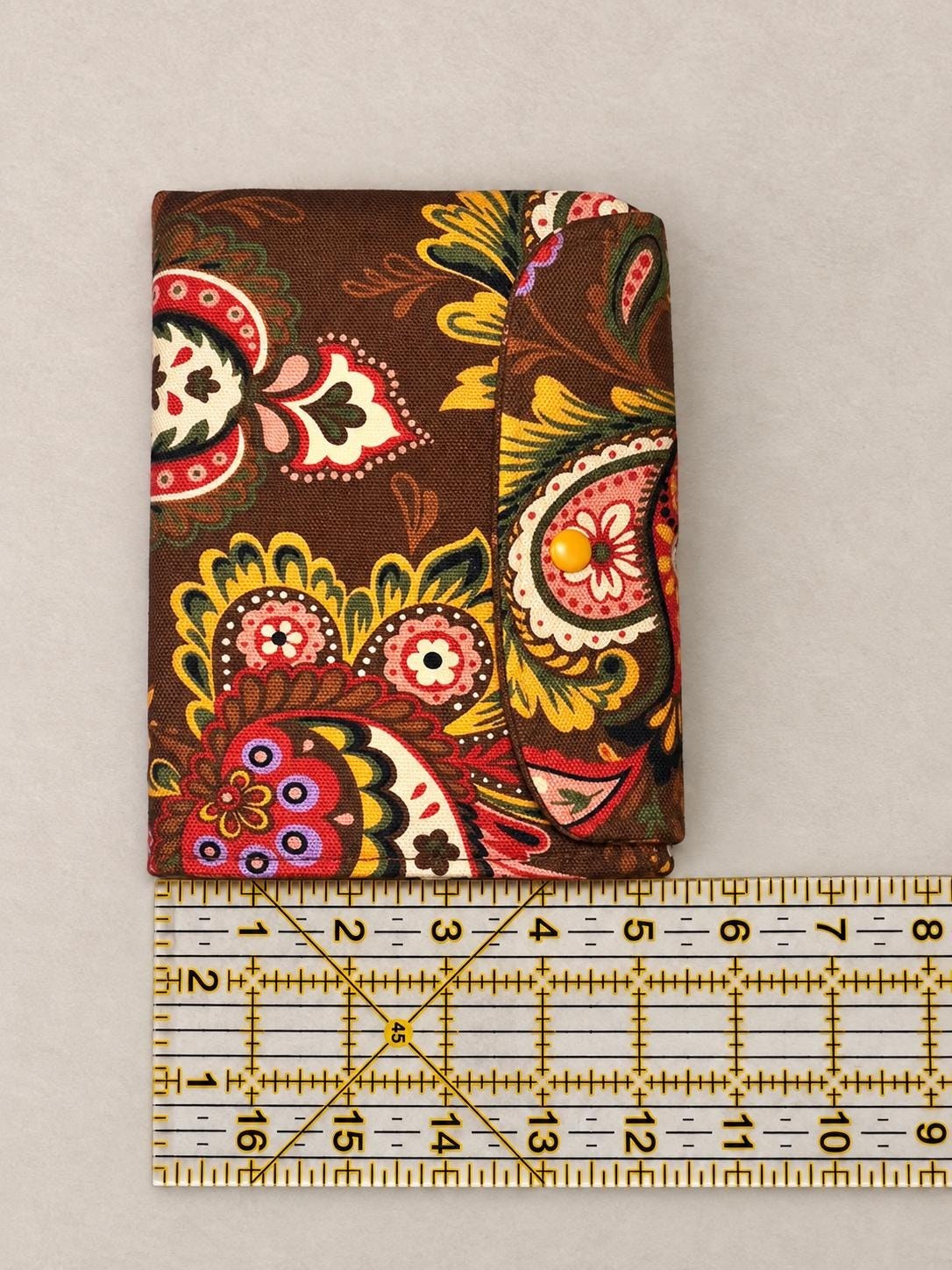 Floral Paisley Crochet Hook Organizer, view 12