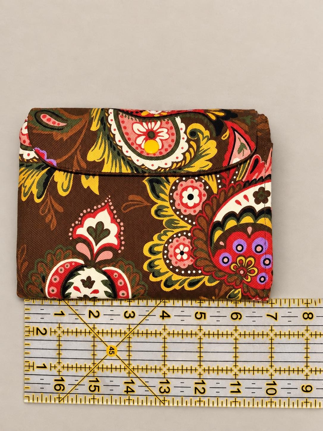 Floral Paisley Crochet Hook Organizer, view 13