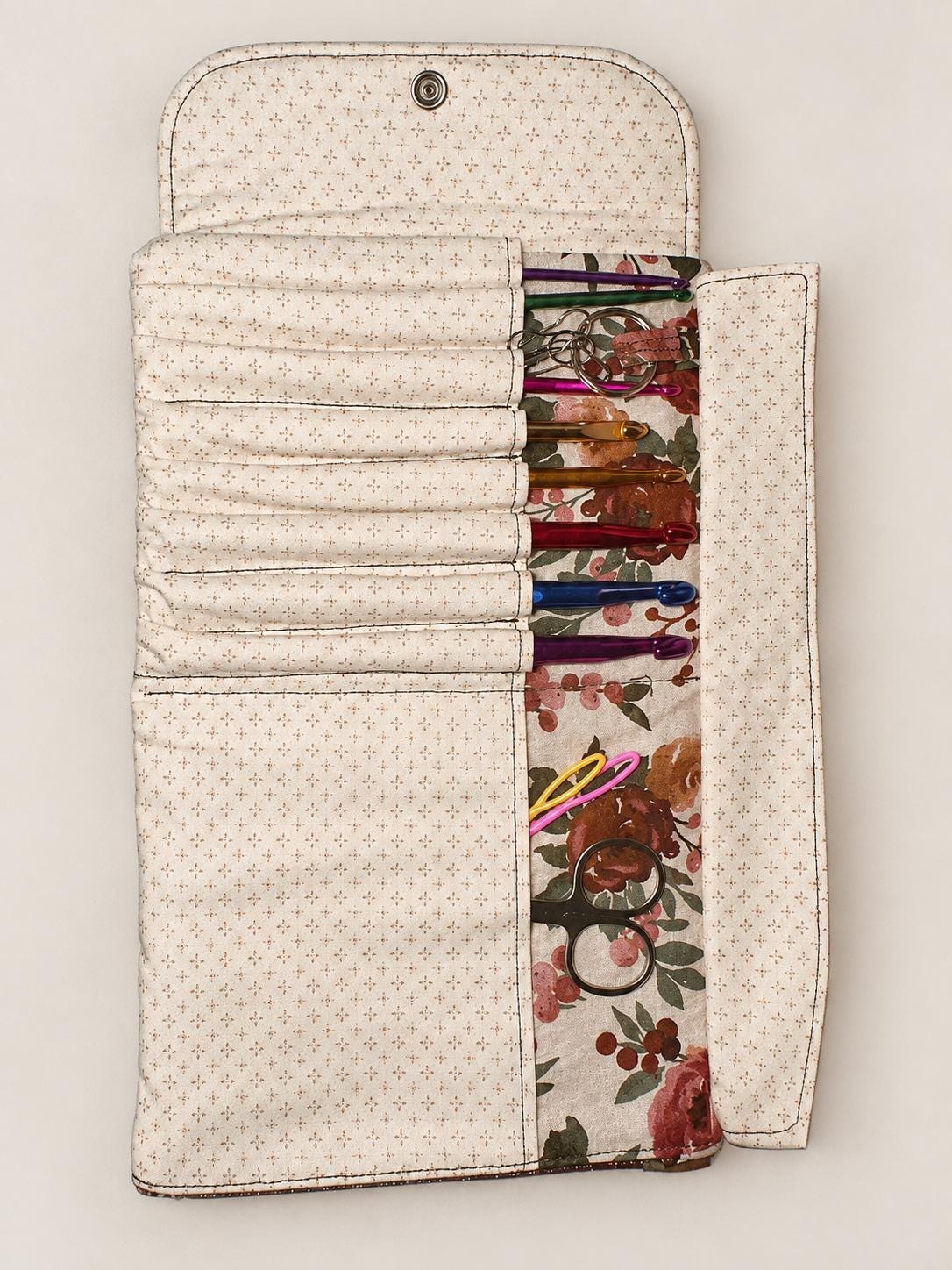 Floral Crochet Hook Case, view 10
