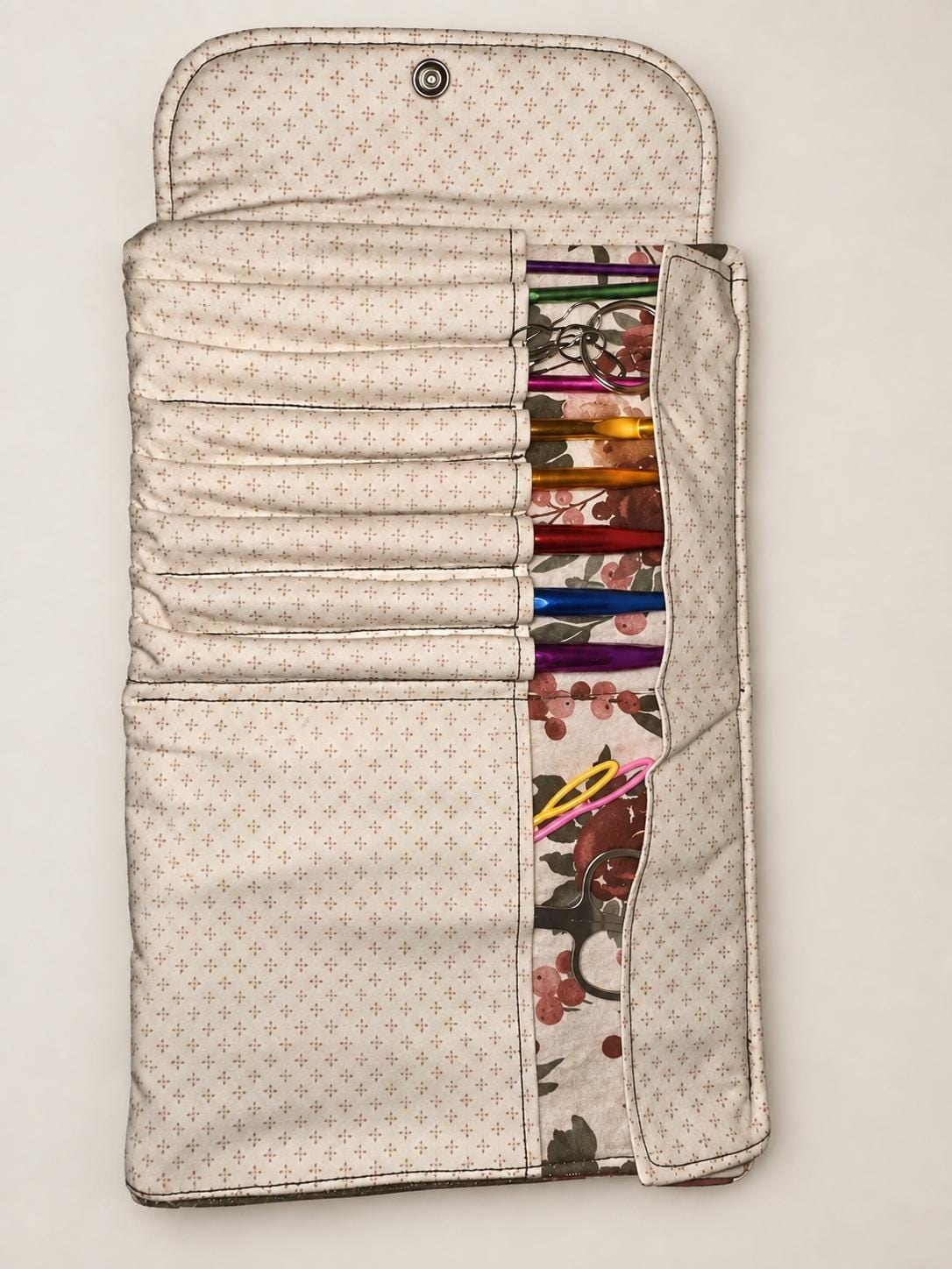 Floral Crochet Hook Case, view 7