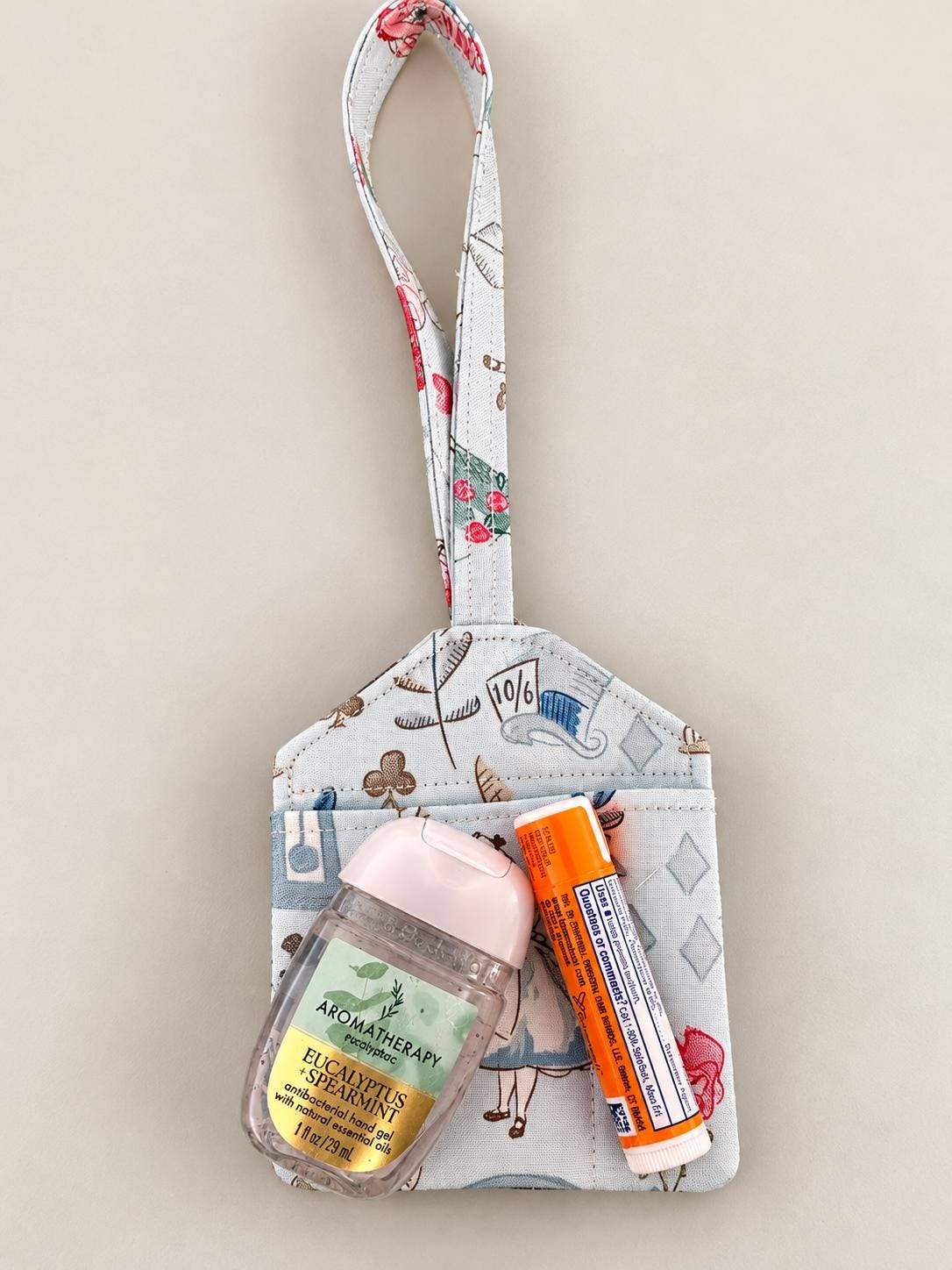 2-in-1 Sanitizer & Lip Balm Holder Pattern, view 5