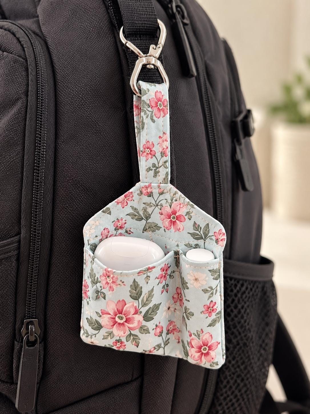 2-in-1 Sanitizer & Lip Balm Holder Pattern, view 6