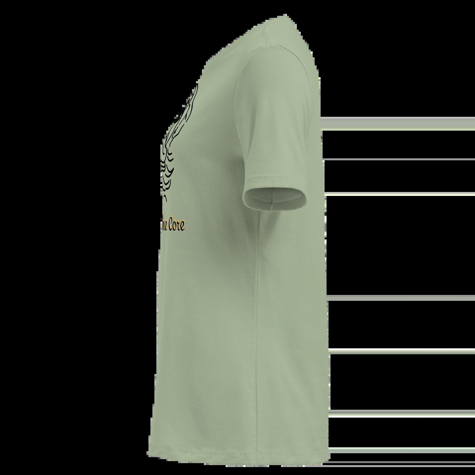 Golden to the Core Tee product view