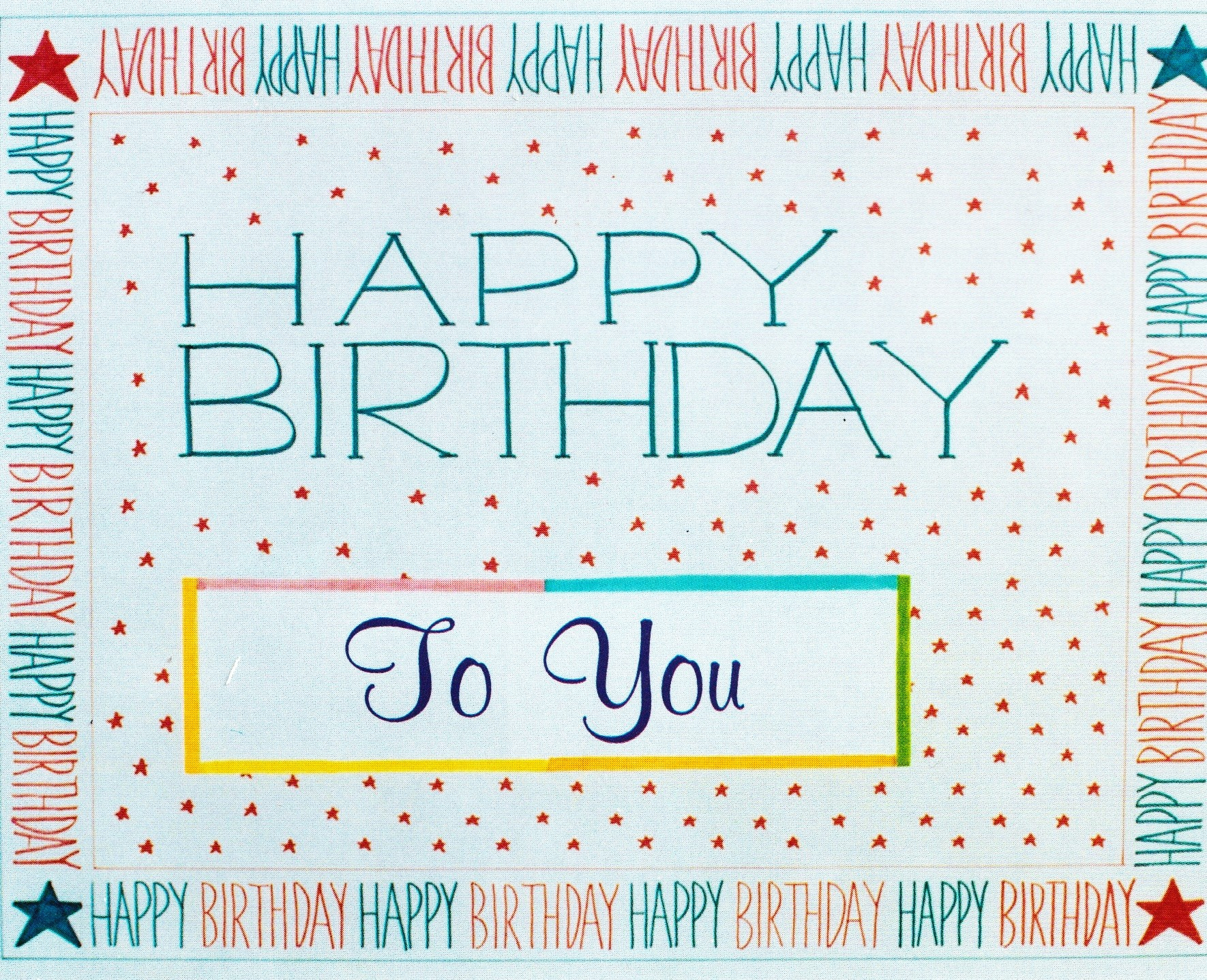 Happy Birthday SongCard cover artwork