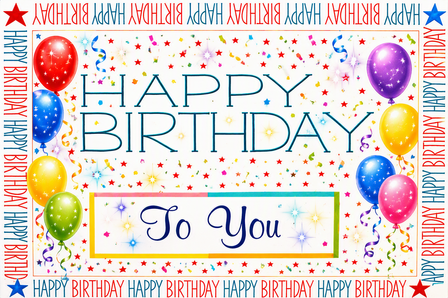 Happy Birthday SongCard cover artwork