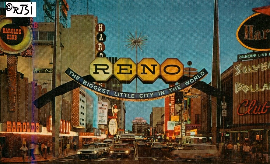 Historic Reno Arch over Virginia Street