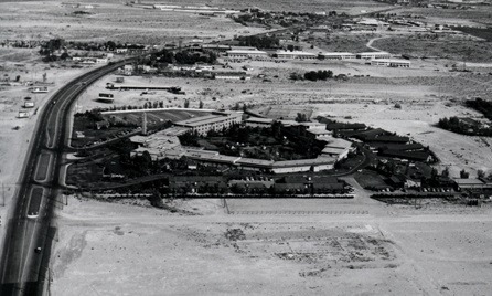 Historic view of the Flamingo in 1946